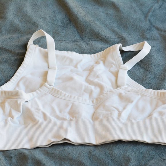 White Sports Bra Set (Aerie, Forever 21) - Picture 6 of 7